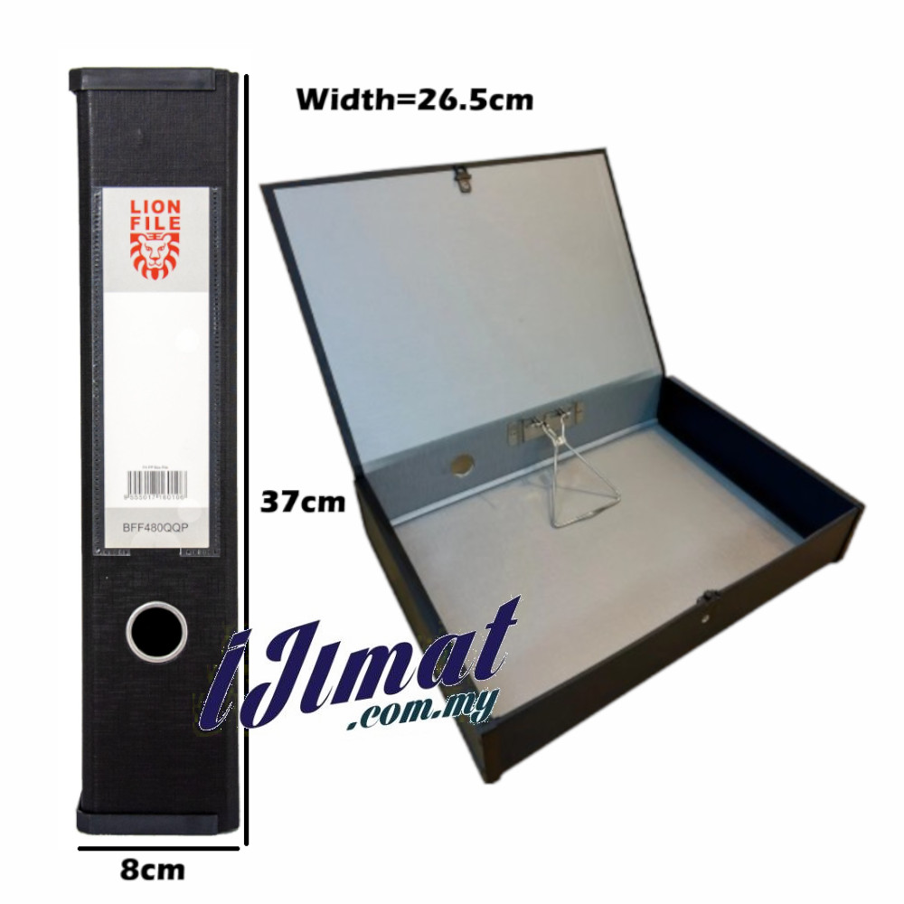 LION FILE BFF480 แฟ้มกล่อง / แฟ้มสํานักงาน / Fail Kotak BFF480QQP