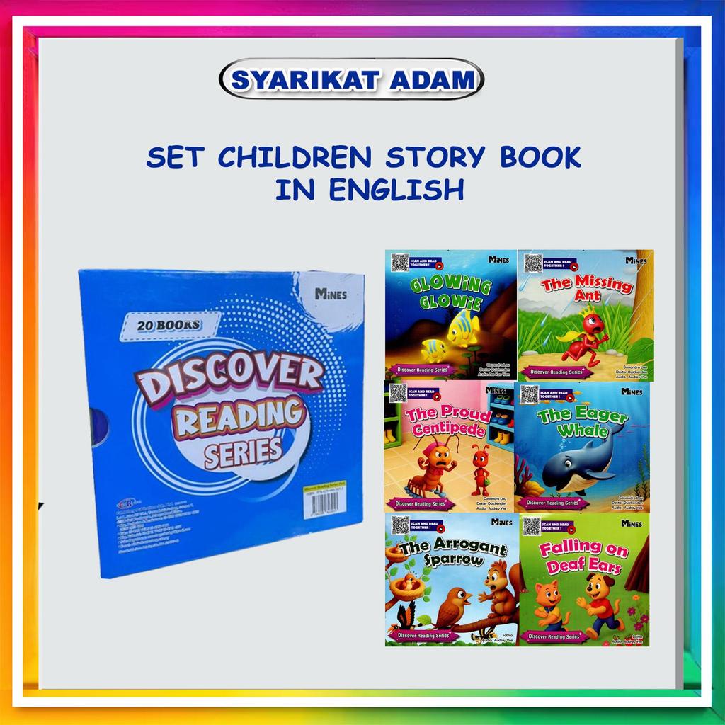 [ADM] SET DISCOVER READING SERIES : CHILDREN STORY BOOK IN ENGLISH (20 เล่ม)
