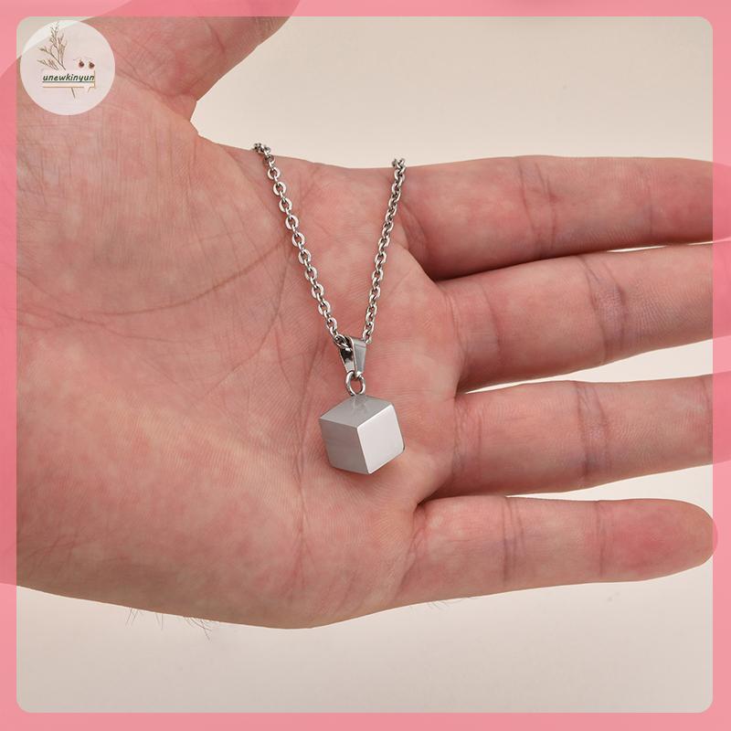 UU Cremation เครื่องประดับสัตว์เลี้ยง Urn จี้สําหรับสุนัขแมวขี้เถ้าสร้อยคอสัตว์เลี้ยงอนุสรณ์จี้สแตนเ