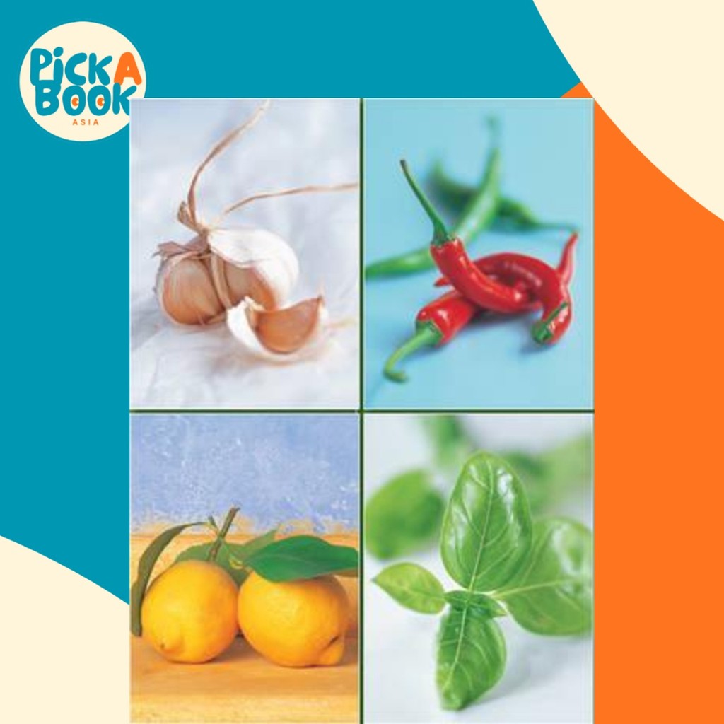 Set Four Magnetic Notepads: Herbs : A Collection of Handy Notepads with Easy M by Peony Press (ฉบับส