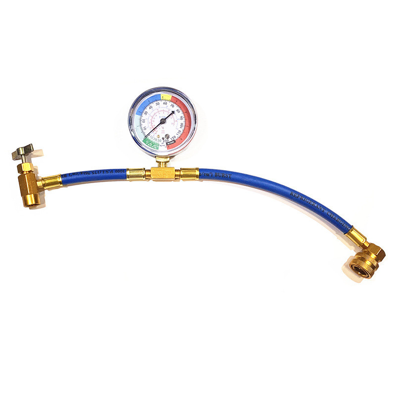 R134a รถเครื่องปรับอากาศ Fluoride Meter M14 สารทําความเย็นขวดการตรวจจับเดี่ยวเมตรเครื่องทําความเย็นอ