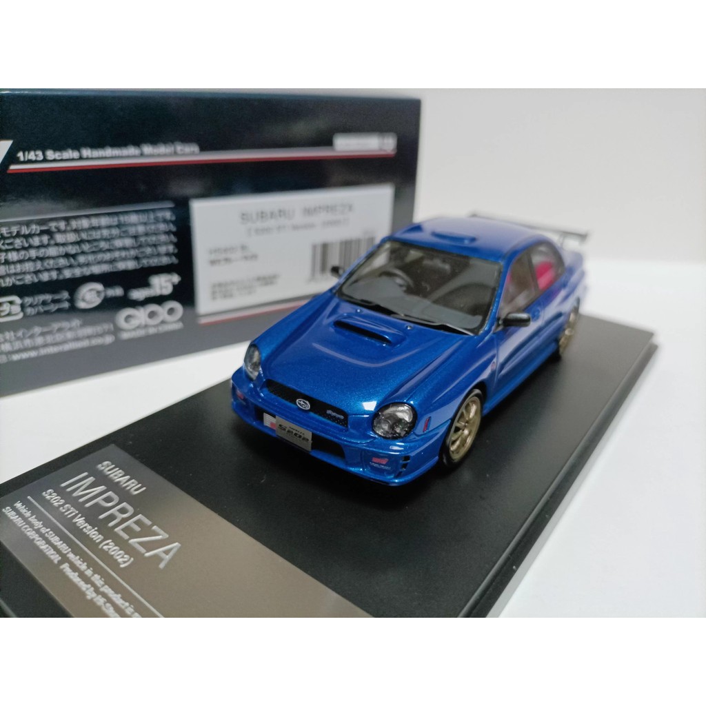 Hi Story 1 43 Subaru STi 2002 สีฟ้า