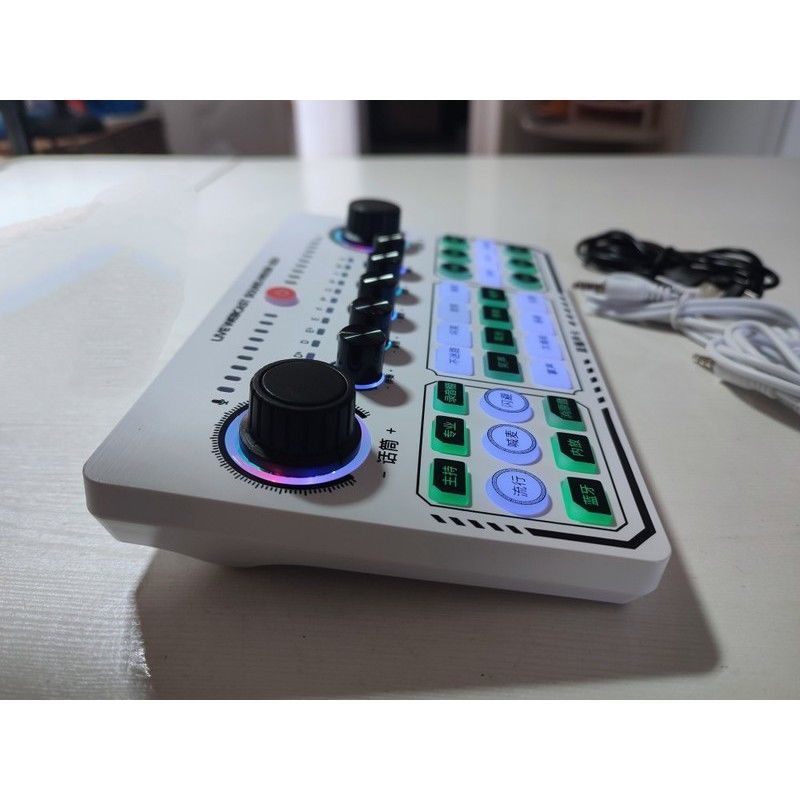 X 50 การ์ดเสียงสด Live k เพลงรองรับอุปกรณ์การ์ดเสียงคอมพิวเตอร์พกพา Kuaishou Live 51101