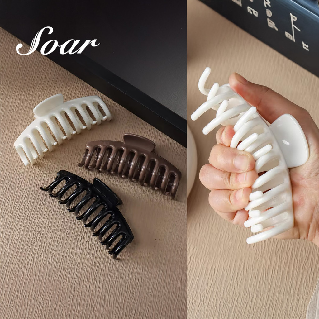 คลิปหนีบผม ขนาดใหญ่ สำหรับผู้มีผมหนา ยึดเกาะดีไม่รั้งผม Hair Clips