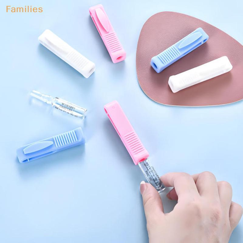 Families> Ampoule ที่เปิดขวดอุปกรณ์ตัดสําหรับพยาบาลที่บ้านและแพทย์ที่เปิด Vial Ampule Breakers เครื่องมือพลาสติกแบบพกพาได้ดี