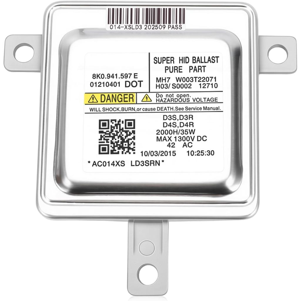 Xenon Ballast HID ไฟหน้าโมดูลควบคุม D1S D1R สําหรับเหมาะกับ A1 A3 A4 A5 A6 A7 A8 เหมาะกับกอล์ฟ D3S D