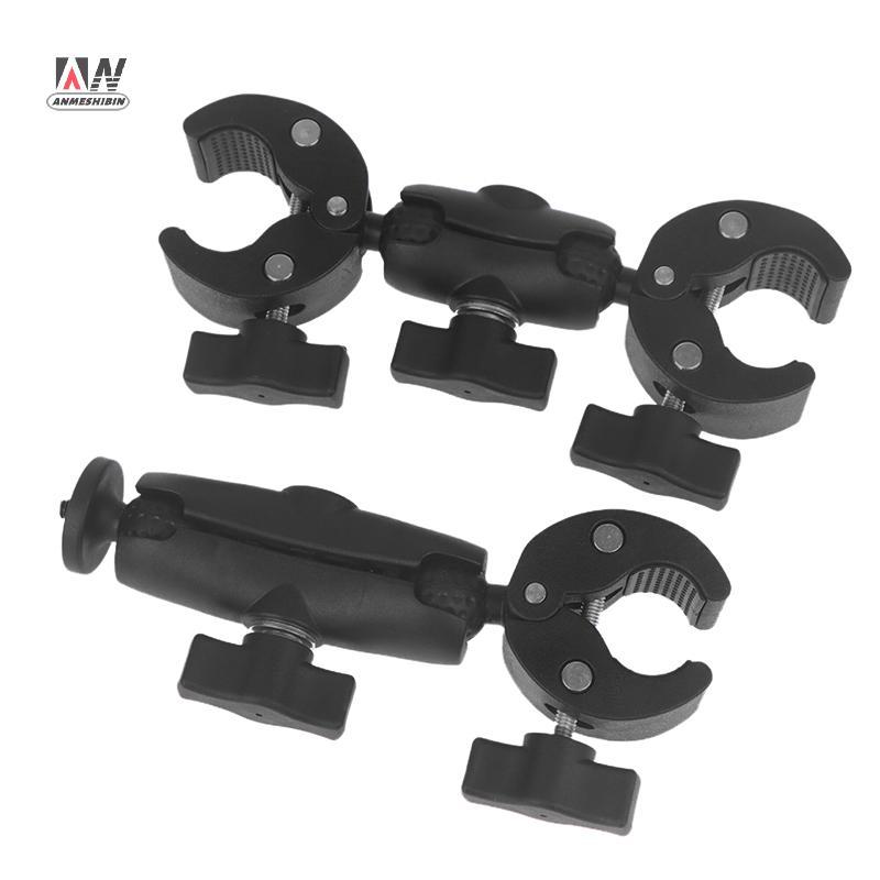 [LO] 1 ชิ้นจักรยานรถจักรยานยนต์Handlebarสนับสนุนวงเล็บกล้องSuper Clamp MountสําหรับGo Pro 13 12 11 I