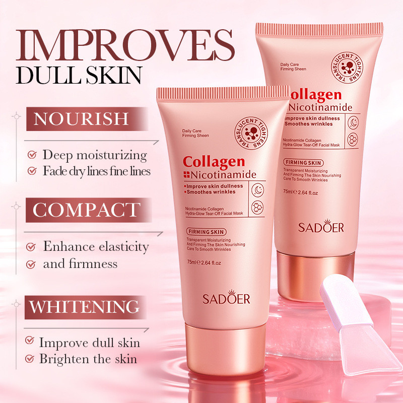 Full English Moisturizing Mask SADOER SADOER Collagen Hydrating Peeling Mask 2025.10.31