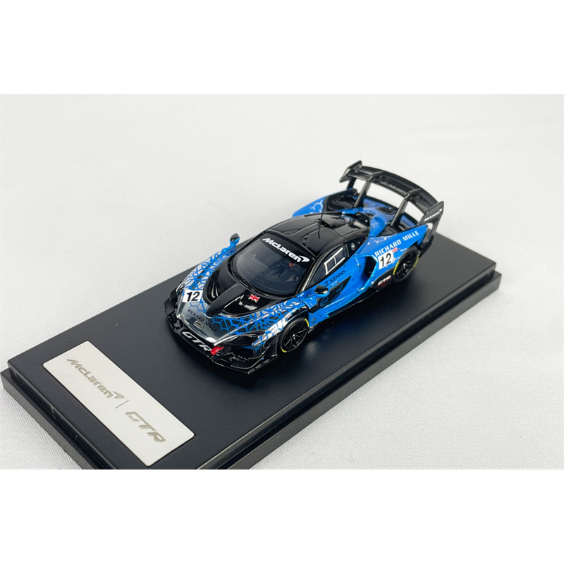 พร้อมสต็อก-Mclaren Senna GTR LCD 1/64 Static Alloy Mclaren Senna GTR LCD Supercar รุ่น