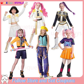 คอสเพลย์ Demi Slayer & Demon Hunter แบบ 3D พิมพ์ สำหรับฮาโลว…