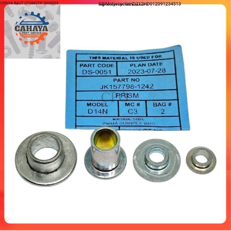 1pcc RING BOS M5 BOLT 8 6 BOLT 10 m8 BOLT 12 m10 BOLT 14 bosh busing original $ รถจักรยานยนต์ 01 B1