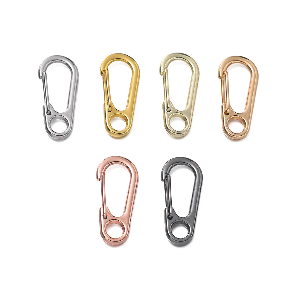 St.Kunkka หัวเข็มขัดแขวนขนาดเล็กโลหะผสม 5 ชิ้น 14.5x31.5 มิลลิเมตร สำหรับทำสร้อยข้อมือและสร้อยคอด้วย