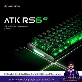 ATK GEAR RS6 Air คีย์บอร์ดแม่เหล็กแบบมีสายสําหรับเล่นเกม