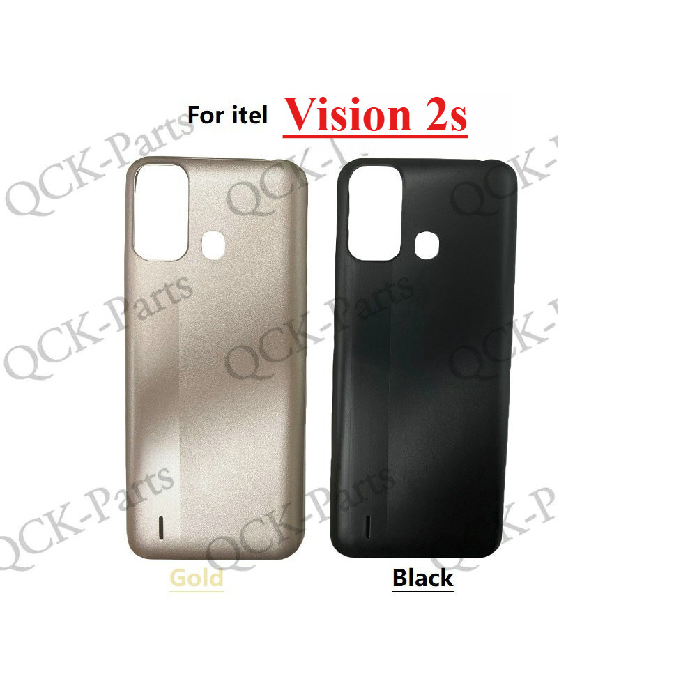 สําหรับ itel Vision 2s P651L ฝาหลังแบตเตอรี่ด้านหลังกรณีด้านหลังเปลี่ยนชิ้นส่วน