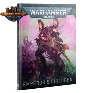 (GWพร้อมส่ง) WARHAMMER 40K: CODEX: EMPEROR'S CHILDREN (ENGLI…