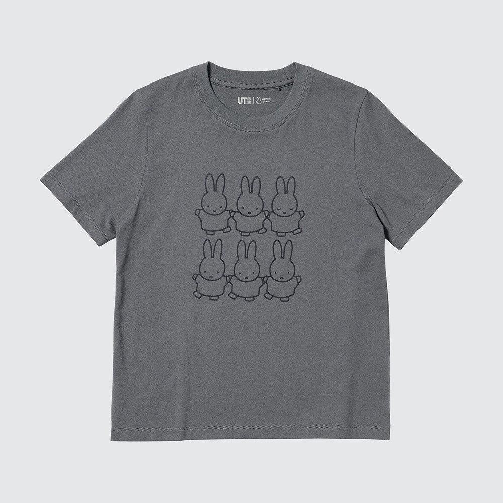 Uniqlo Womens UT miffy เสื้อยืดพิมพ์ลาย/เสื้อยืดแขนสั้น miffy485347 - รูปที่ 2