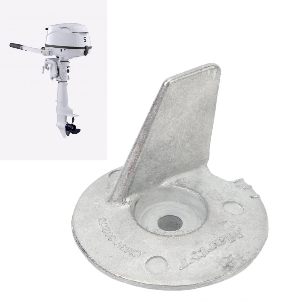 Trim Tab Anode เครื่องยนต์เรือมาตรฐานที่เข้มงวด 3V1 60217 0 สำหรับ Tohatsu Outboard 6 8 9.8 9.9 15 1