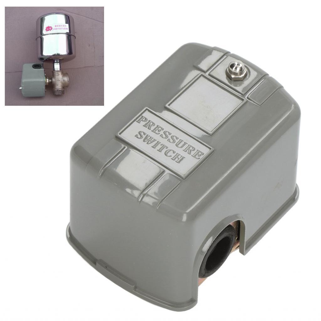 สวิตช์แรงดันน้ำอัตโนมัติปฏิบัติ ZG1/4 ด้ายปั๊ม Controller 110V 230V 12A 6A สำหรับ Garden