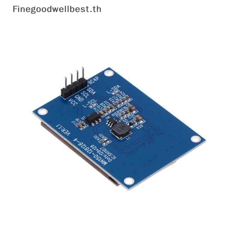 FBTH 1.5 นิ้ว OLED จอแสดงผล LCD โมดูล 4 Pin IIC หน้าจอ LCD SH1107 อินเทอร์เฟซไดร์เวอร์ Monochrome หน