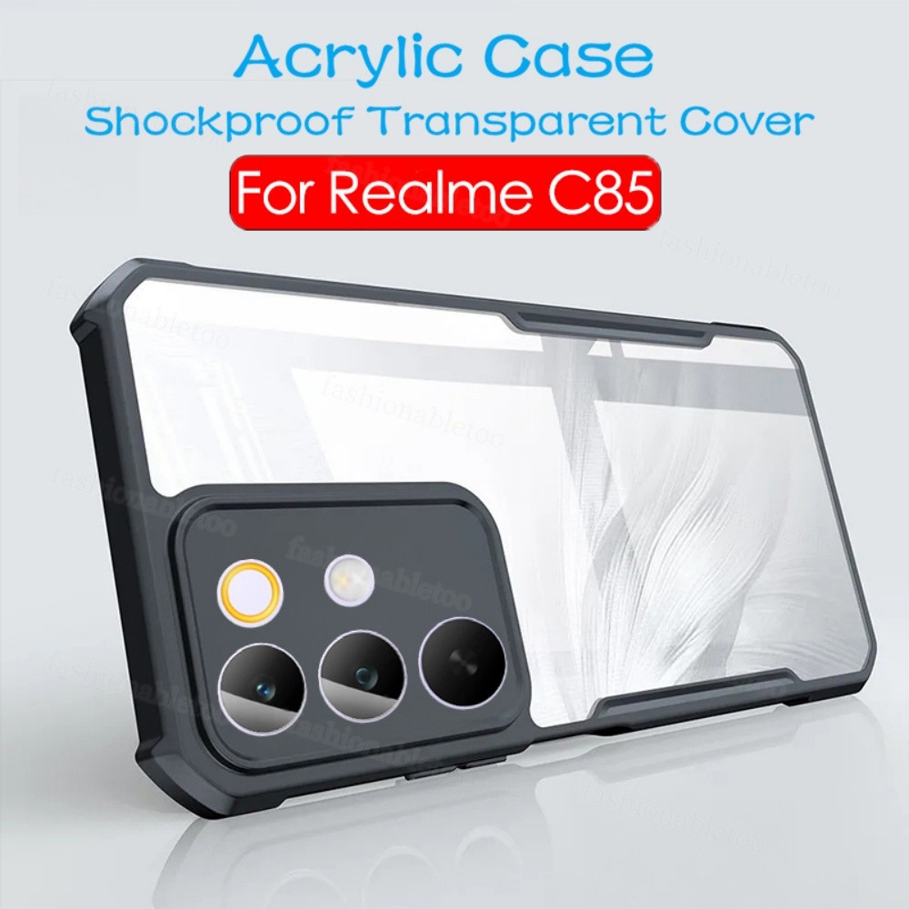 สําหรับRealmeC85 5GสําหรับRealme C85 Pro C85Pro C85X C 85 RealmeC85 Pro RealmeC85X 2025 โปร่งใสTPUกั