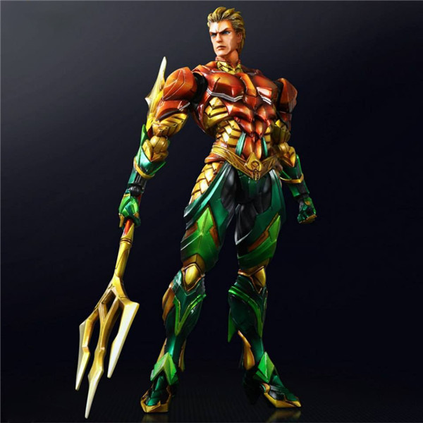 Play Arts PA Kai Neptune Aquaman DC Comic Series Movable Boxed Figure UKJV