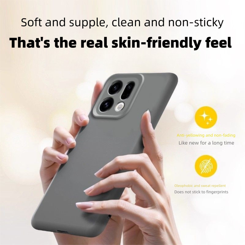 Oppo Find X9Pro เคสโทรศัพท์ OPPO Find X9 ซิลิโคนเหลวหลุมแม่นยําแม่เหล็กกันกระแทกเคสป้องกันโทรศัพท์ - รูปที่ 5