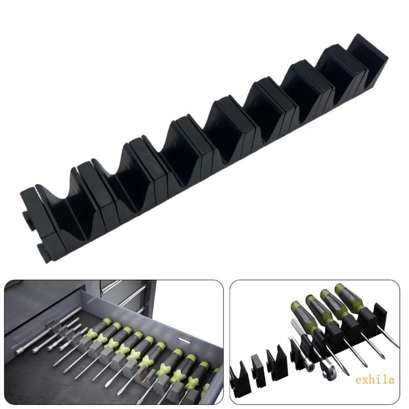 Exhila แม่เหล็ก Plier ผู้ถือ Plier ไขควง Organizer Rack เครื่องมือ Organizer ถาด Rack Desktop Workbe