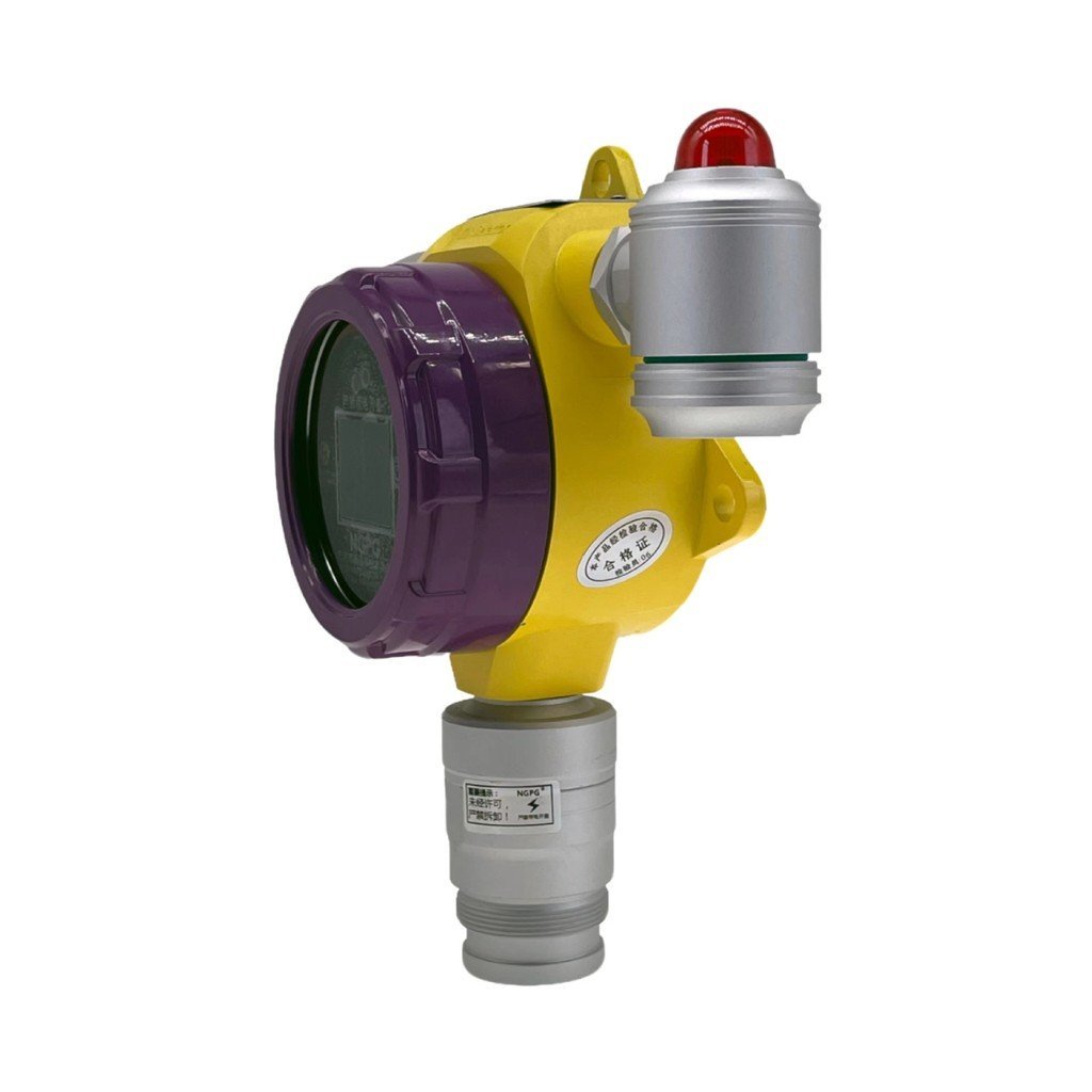 แก้ไขเครื่องตรวจจับการตรวจสอบแอลกอฮอล์ออนไลน์เอทานอล C2H6O สัญญาณเตือนก๊าซออนไลน์อุตสาหกรรมมาตรฐานพิ