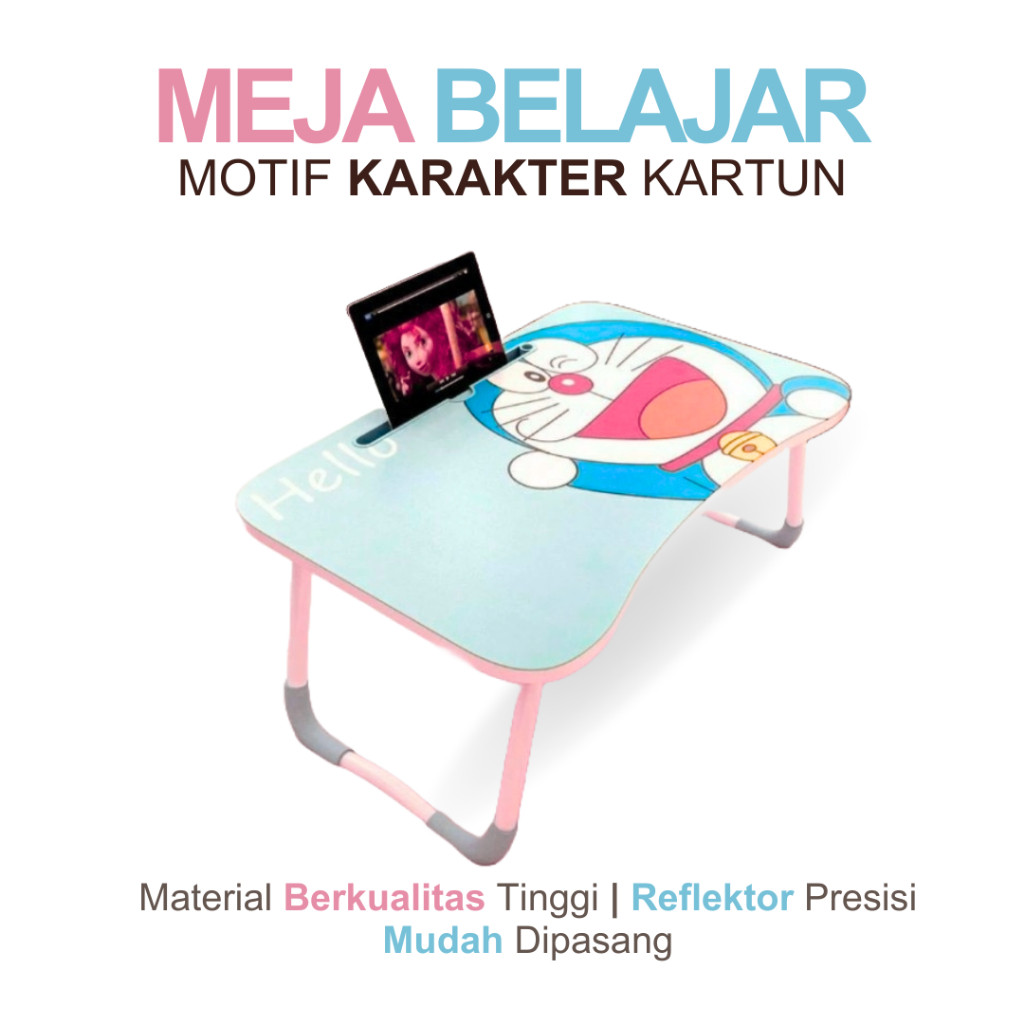 CUTE CHARACTER FOLDING STUDY TABLE LAPTOP TABLE CHILDRENS TABLE