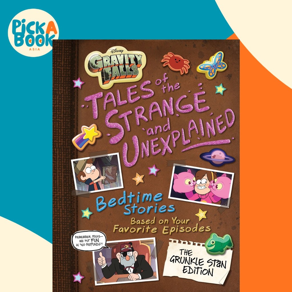 Gravity Falls Gravity Falls: Tales of the Strange และ Unexsolided : (เตียง Sto โดย Disney Books (ฉบั