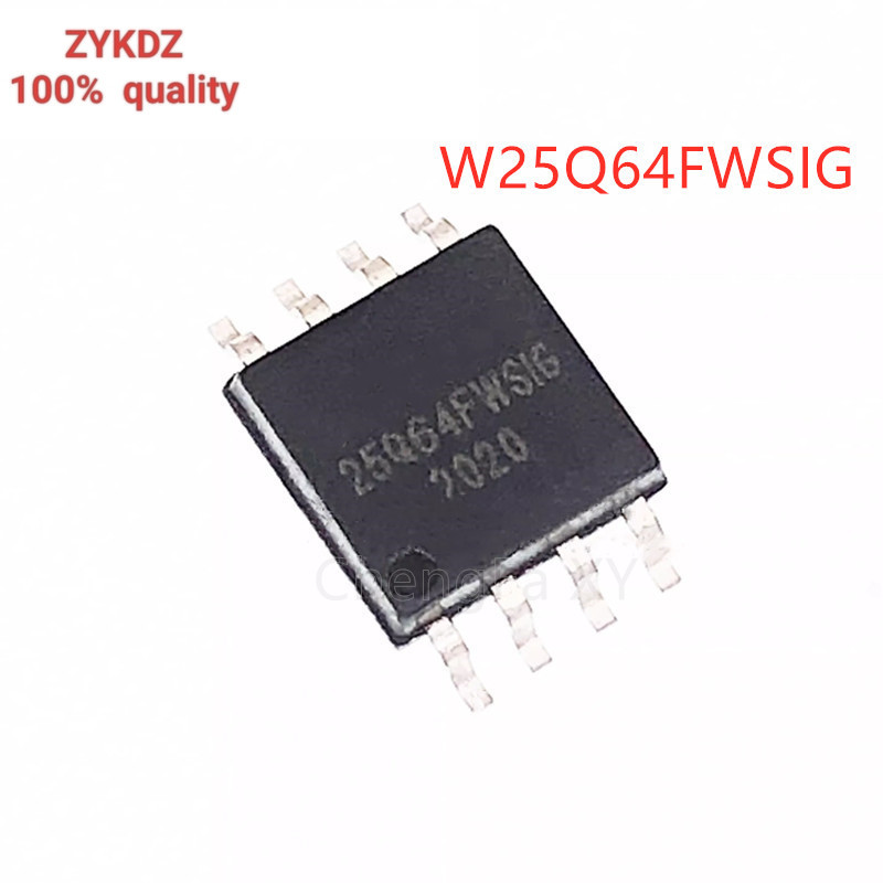 ชิปเดิม IC5PCS W25Q64FWSIG W25Q64FW 25Q64FWSIG SOP-8