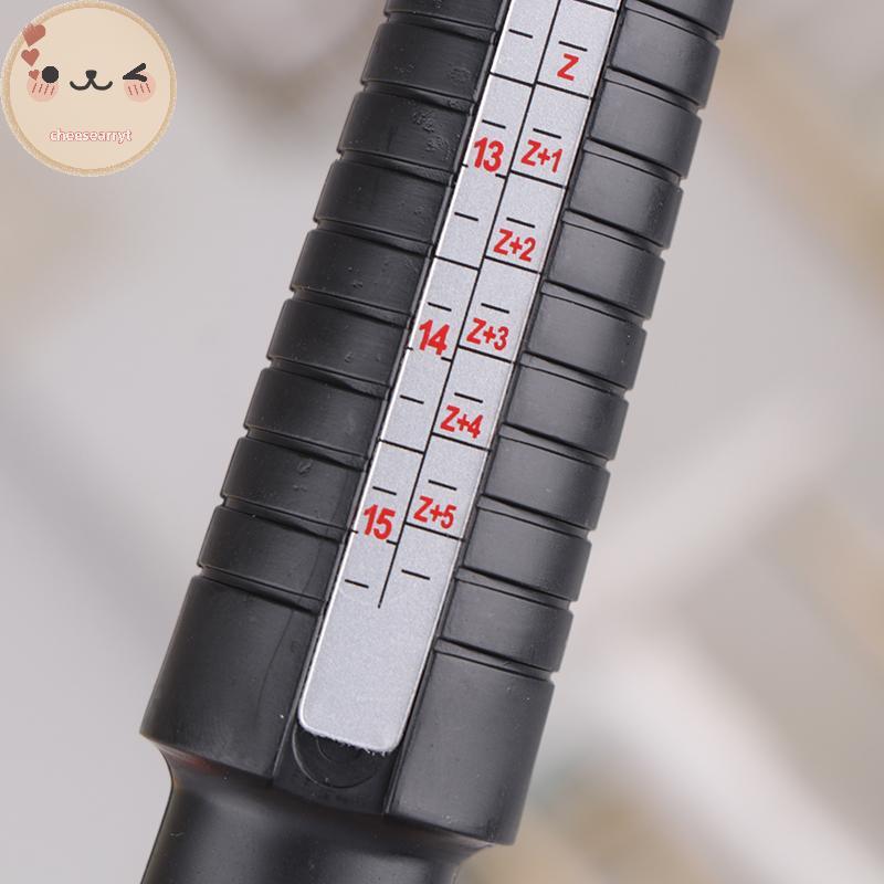 Chee Jewellery เครื่องมือแหวนขนาด Mandrel Stick Finger Gauge แหวน Sizer วัดเครื่องประดับชุดเครื่องมือแหวนขนาดแฟชั่น Jewellery เครื่องมือ EN - รูปที่ 5
