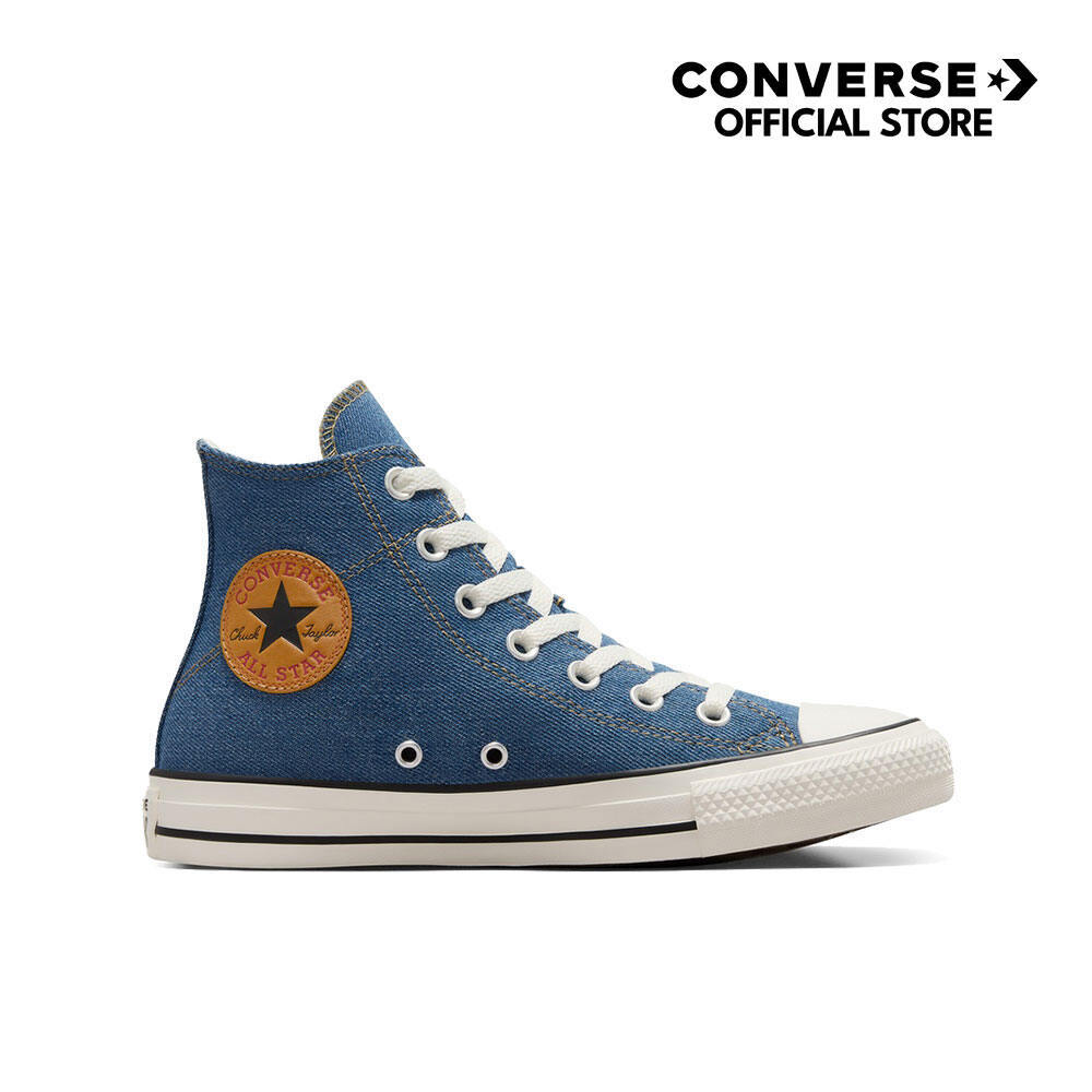 CONVERSE รองเท้าผ้าใบ รุ่น CTAS DISTRESSED DENIM HI NAVY ผู้หญิง A12046CF_F4NAXX