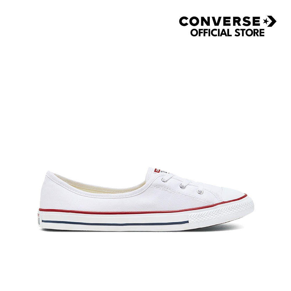 CONVERSE รองเท้าผ้าใบ รุ่น ALL STAR BALLET LACE SLIP WHITE - 566774CF_U0WTXX - สีขาว ผู้หญิง