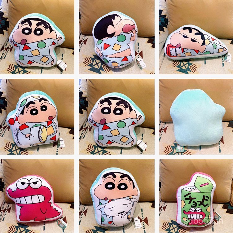 หมอนอิง หมอนชินจัง ins ตุ๊กตาโซฟานุ่มสาวหัวใจตุ๊กตาน่ารักการ์ตูนตุ๊กตา HF0C