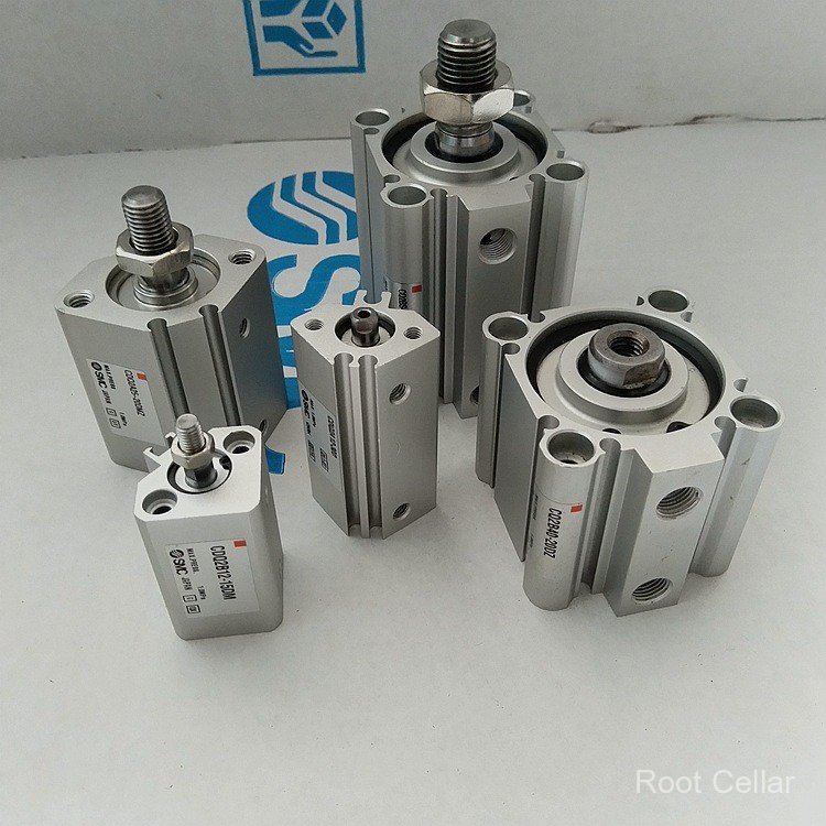 SMC กระบอกบาง CQ2B63-5-10-15D-20D-25D-30D-40D-50D DM DZ พร้อมสต็อกจัดส่งฟรี