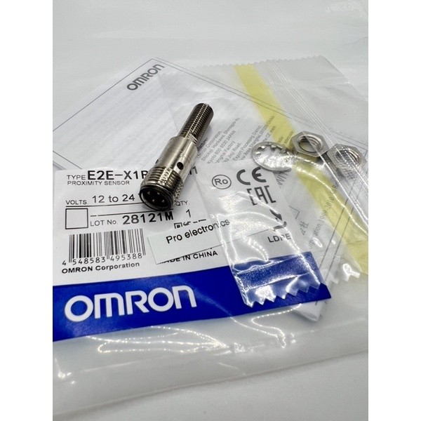 E2E-X1R5E1-M1 PROXIMITY SENSOR Inductive M8 NO NPN 1.5mm 10V to 40VDC 4-Pin พร้อมส่ง ออกบิลได้🇹🇭🇹🇭 ส