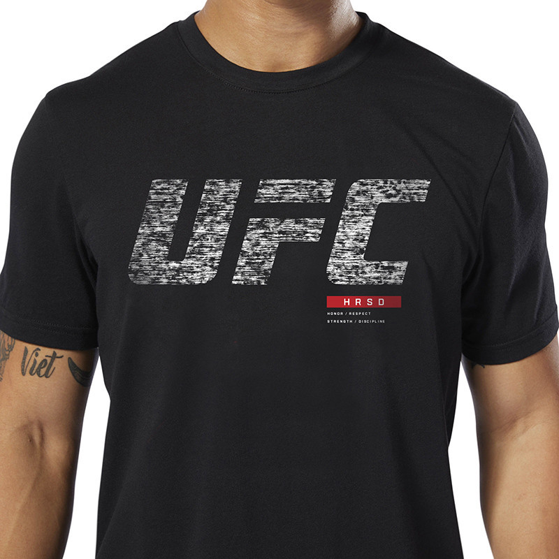 UFC Pure Cotton Sportswear Fighting Mens Boxing Training Fitness Short Sleeved T-shirt