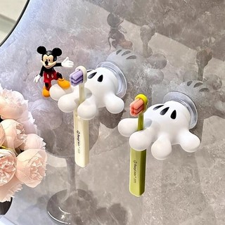 🏠ชั้นวางแปรงสีฟัน แบบแขวน ลายการ์ตูนมิกกี้เมาส์ ปาล์ม สําหรับตกแต่งบ้าน