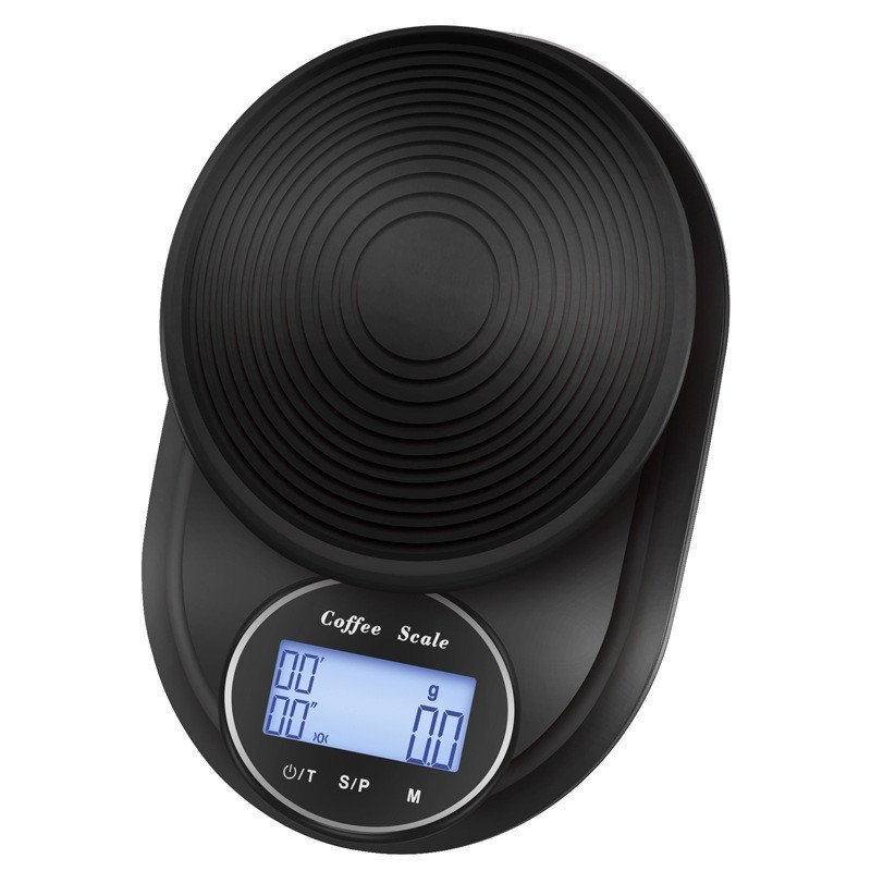 G Scale Mini Coffee Scale 0.1g Platform Scale Food Scale Timing Coffee 5kg Scale ที่แม่นยํา Electron