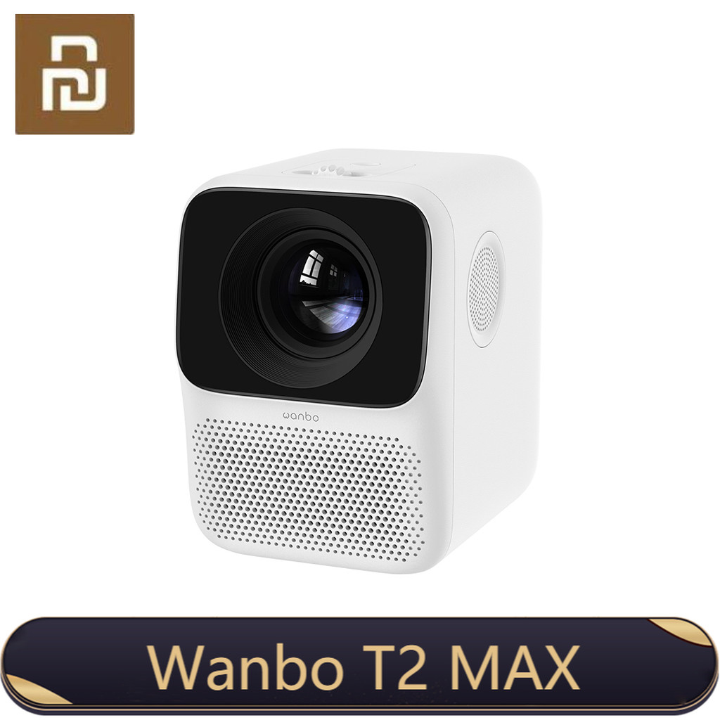 Xiaomi Wanbo Smart Projector T2 Max LCD Projector LED Suppo