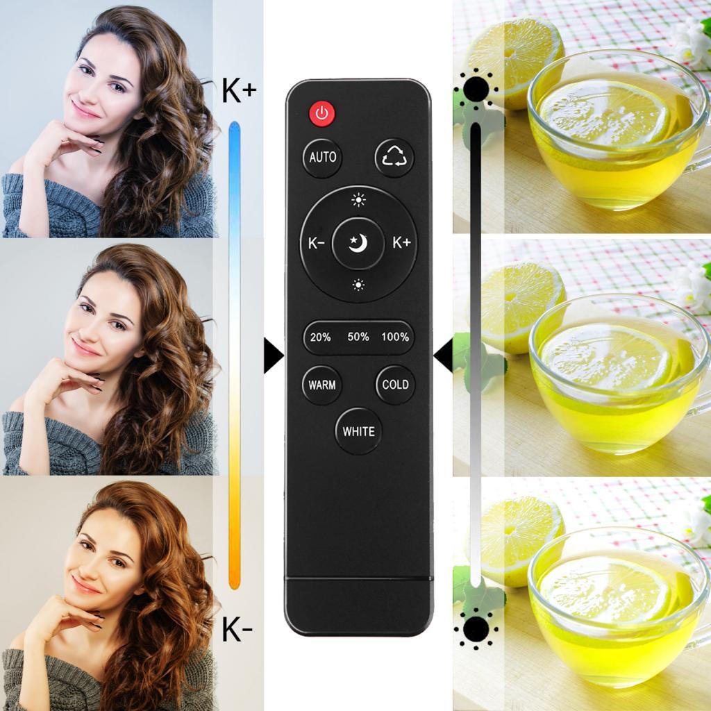 Radiph Camnoon สตูดิโอการถ่ายภาพชุดไฟ Softbox ชุด 85W 2800K-5700K Bi-Color อุณหภูมิ LED x 2 +