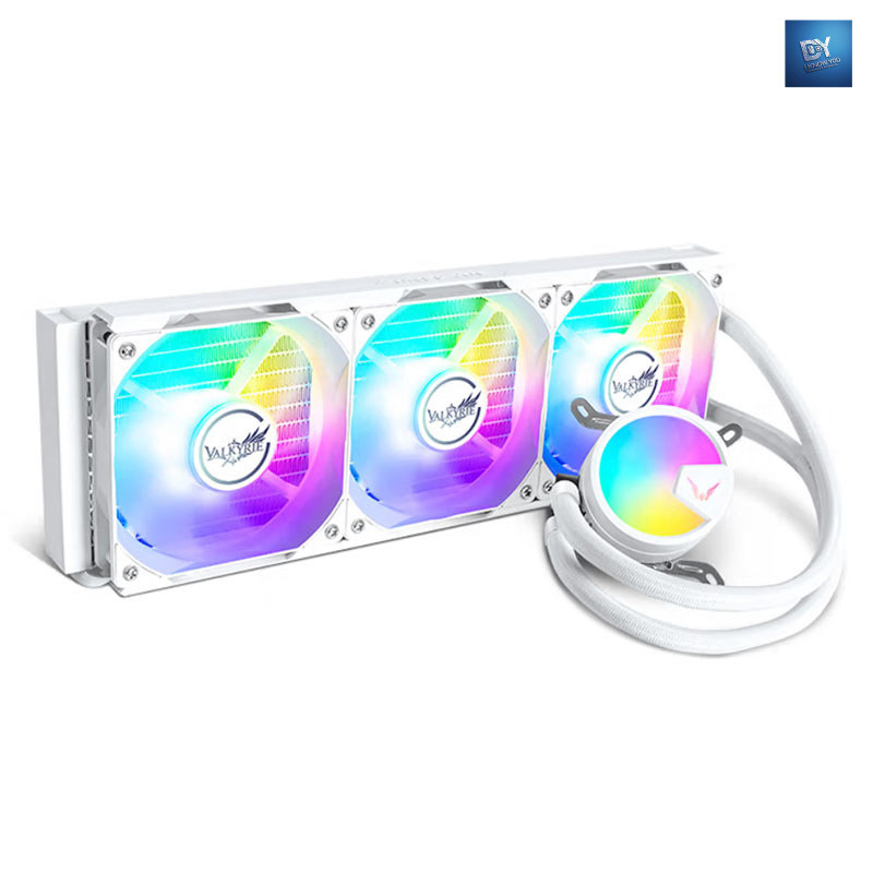I KNOW YOU VK A360 Integrated Water Cooling V360 Fan A240 คอมพิวเตอร์สีขาว B360GT หม้อน้ําระบายความร
