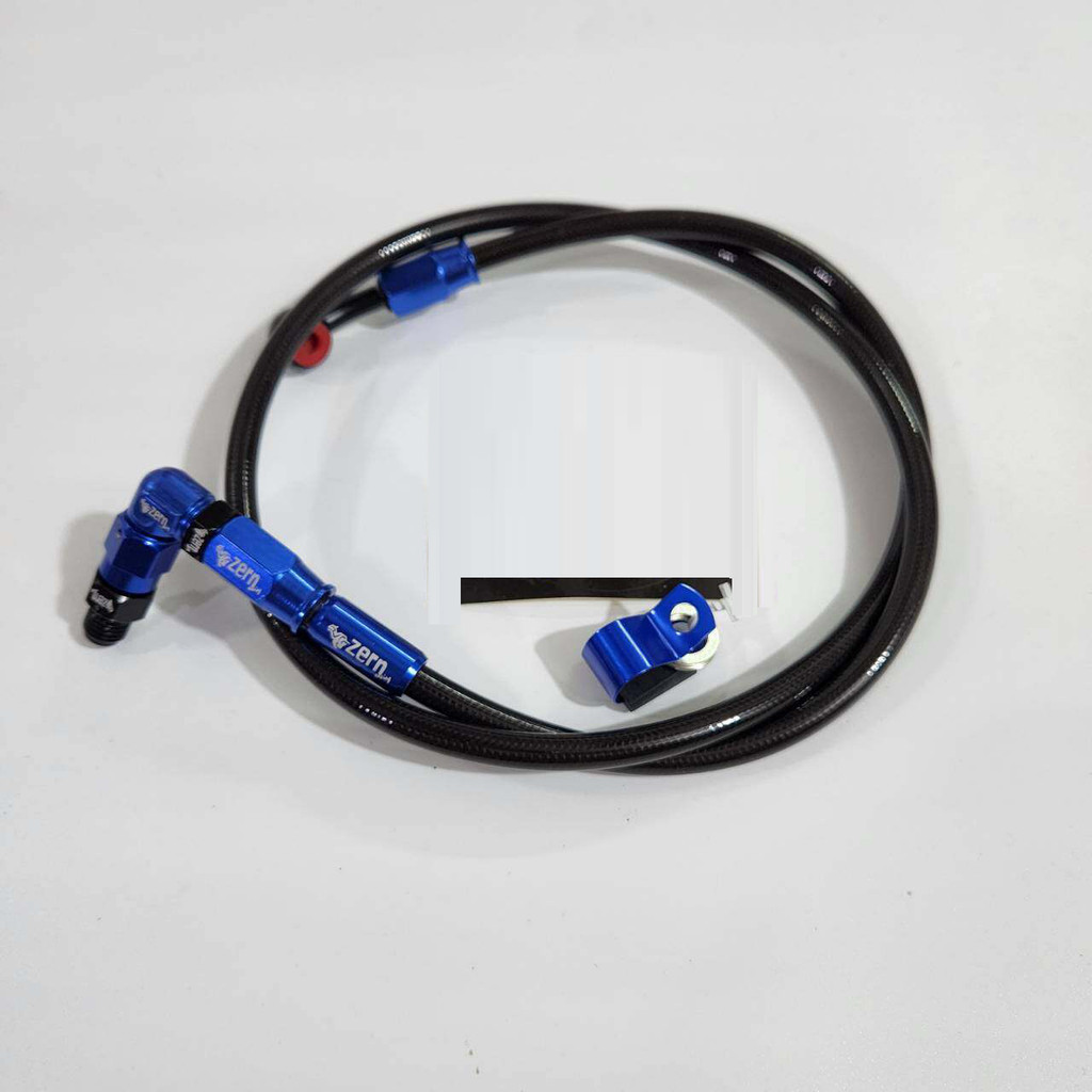 【ThaiAutoZen】สายเบรคหน้า 36นิ้ว หัว90 สายถัก สายน้ำมันเบรค ใส่เวฟทุกรุ่น sonic msx mio fino click หน้าได้ สินค้าใช้งานดี - รูปที่ 7