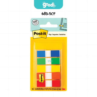 กระดาษโน๊ต 3M Post it Flags รุ่น 683, 684 อินเด็กซ์โน้ต โพสต์ อิท แฟล็กซ์ (จำนวน1แพ็ค)