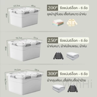 Living Pace กล่องเก็บของ กล่องเก็บของพลาสติก ความจุใหญ่ มีล้อ เคลื่อนย้ายสะดวก หลายขนาด
