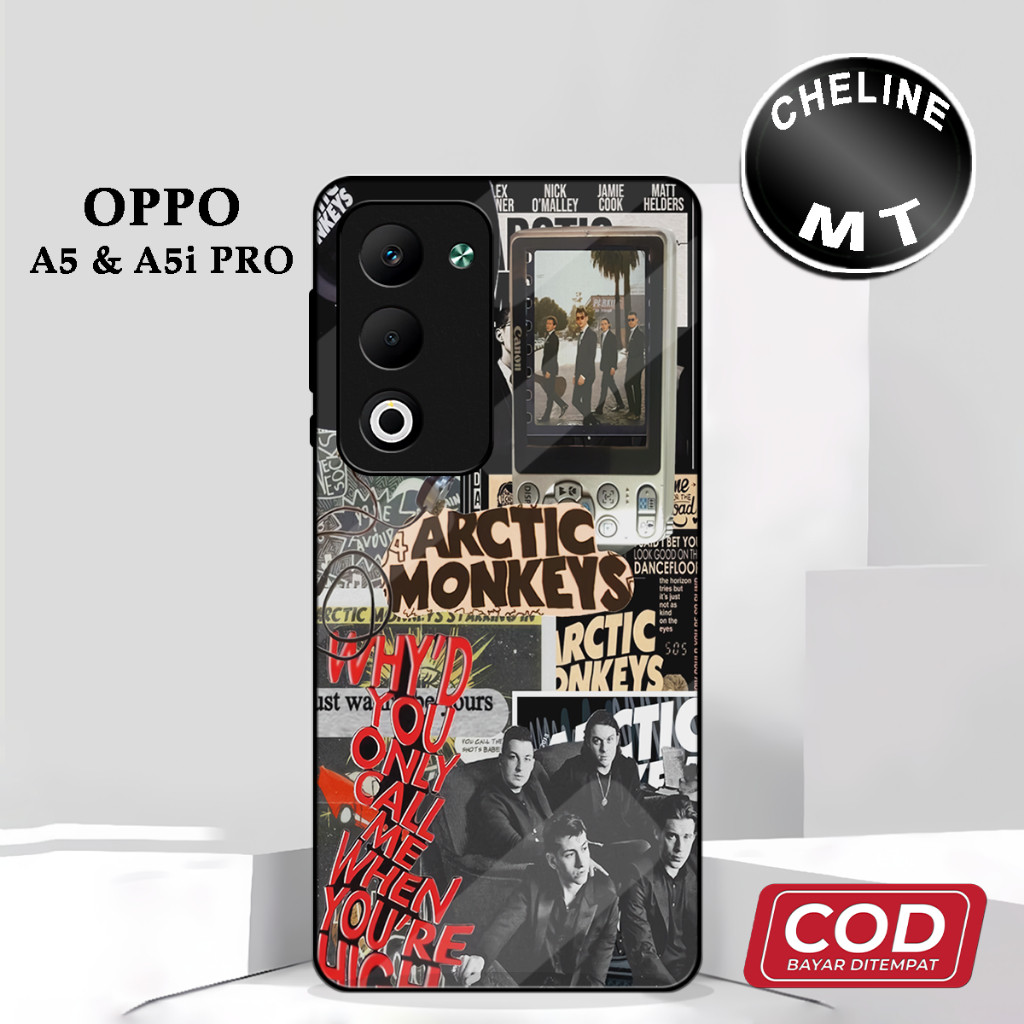 ( DD 13 ) เคส Sofcase Glossy สําหรับ Oppo A5 l oppo A5i PRO l Anime Motif l บทคัดย่อ l น่ารัก l Kesi
