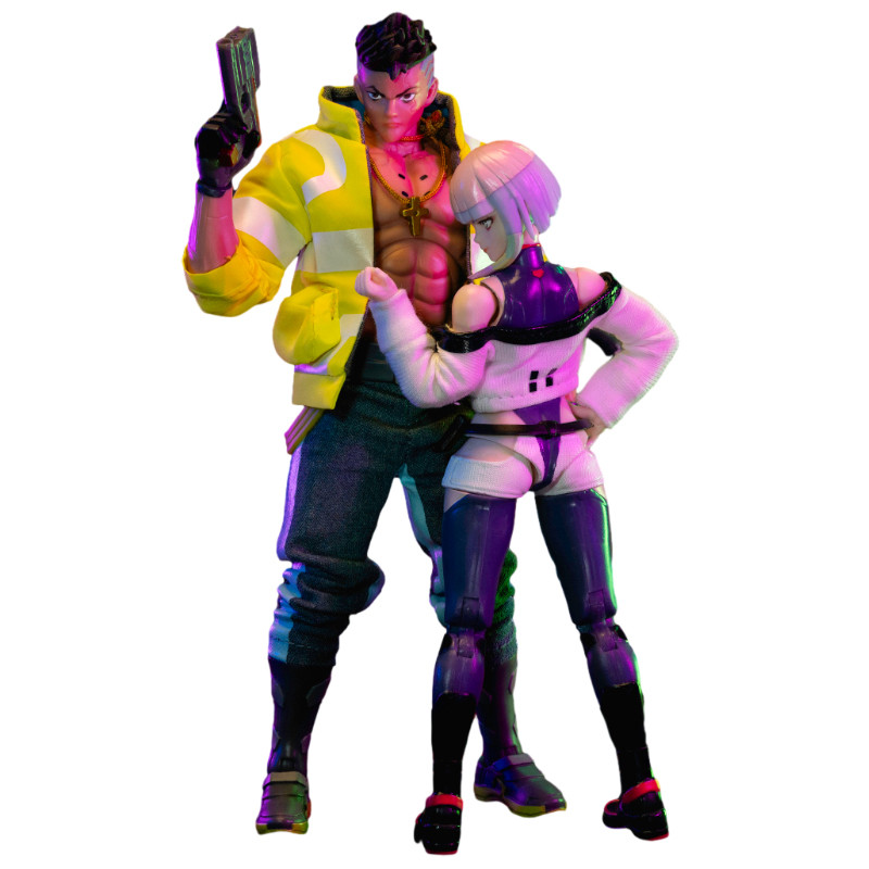 Jada Toys Jada Toys Jada Cyberpunk Cyberpunk 2077 David Lucy Action Figure Figure
