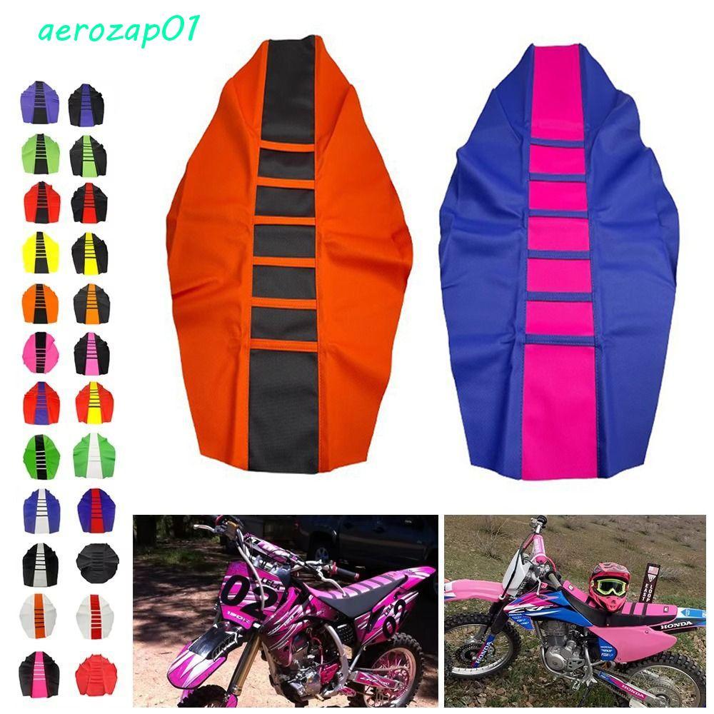 AEROZAP ที่หุ้มเบาะมอเตอร์ไซค์,หนังหุ้มเบาะมอเตอร์ไซค์สากล,สะดวกทนต่อการสึกหรอลื่นยาวเบาะนั่งวิบากอุปกรณ์มอเตอร์ไซค์