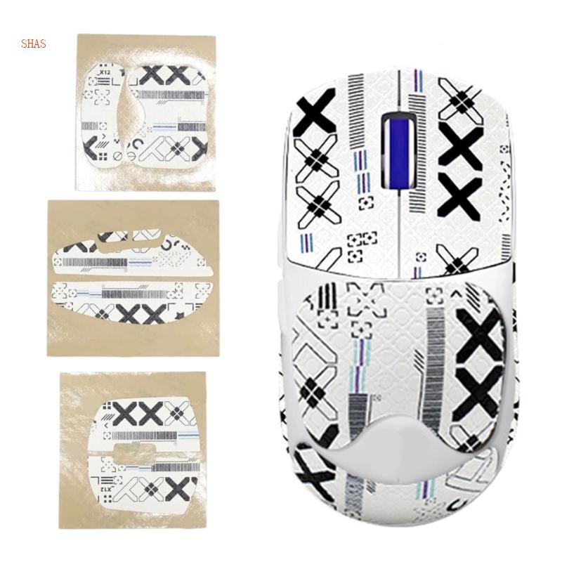 Shas Precise Cut Mouse Grip Enhancer Pre Cut สําหรับ Ninjusto V2 เทปสติกเกอร์ด้านข้าง